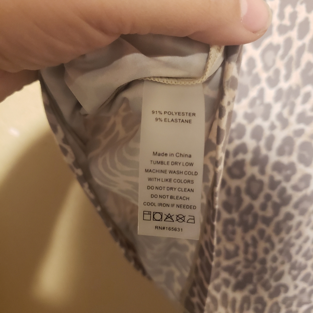 Johnny Was Calme Effect Drop Shoulder Tee Size Medium - Picture 5 of 5
